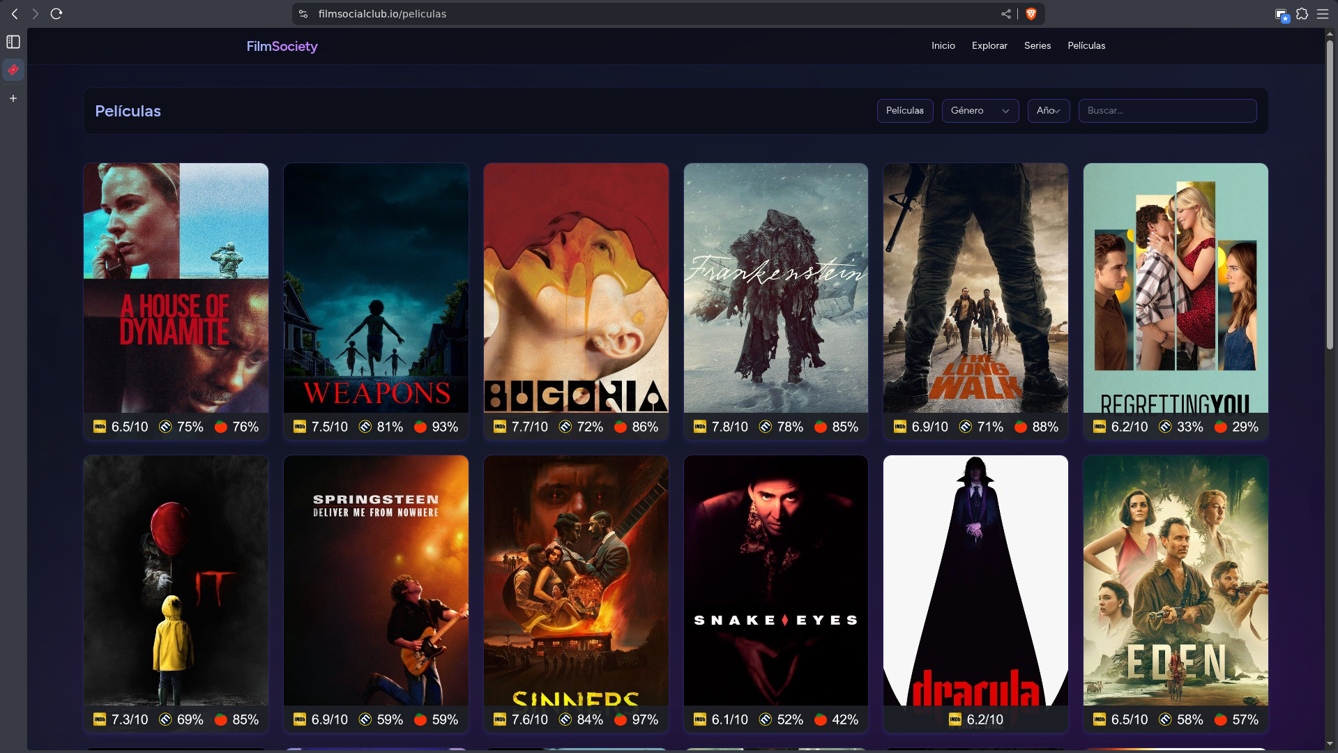 Captura 6 de Film Society