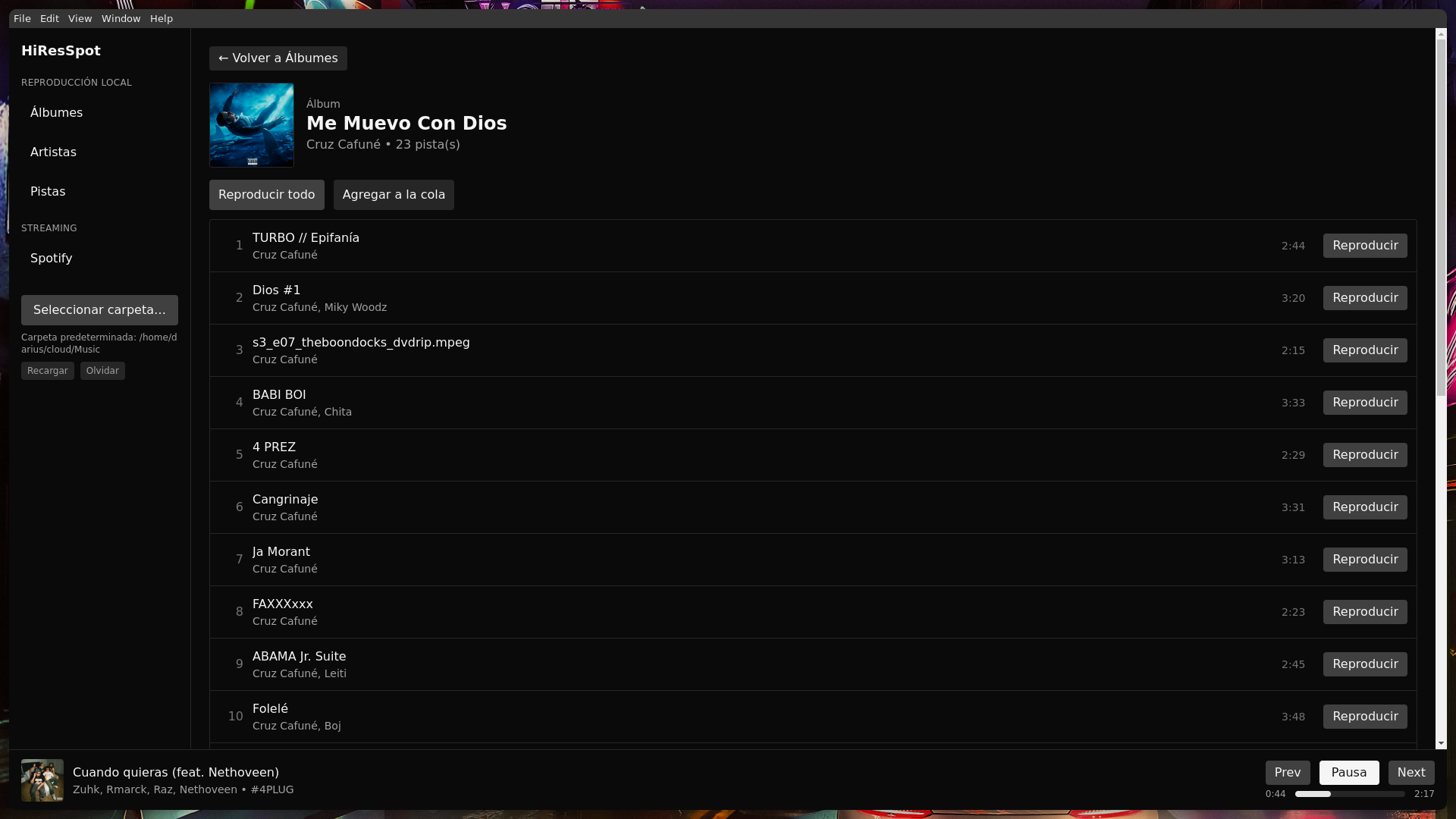 Captura 2 de HiResSpot