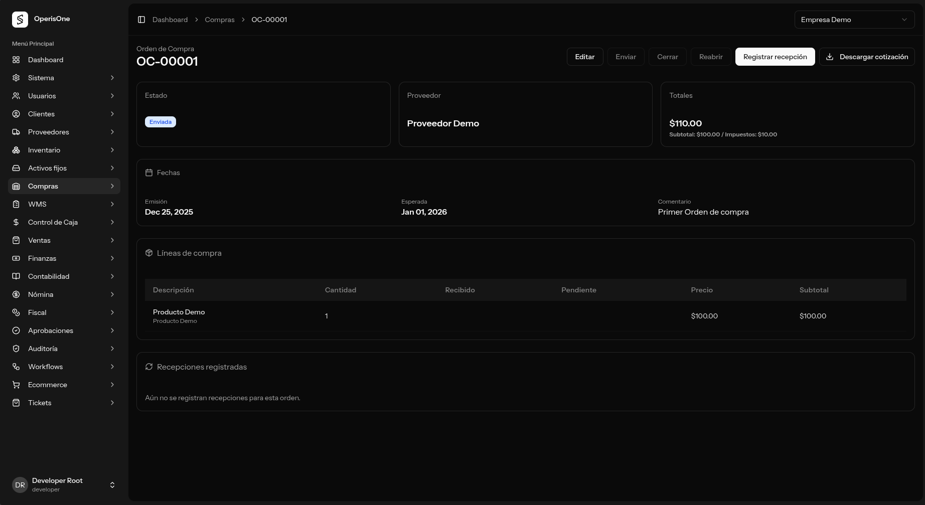 Captura 3 de OperisOne