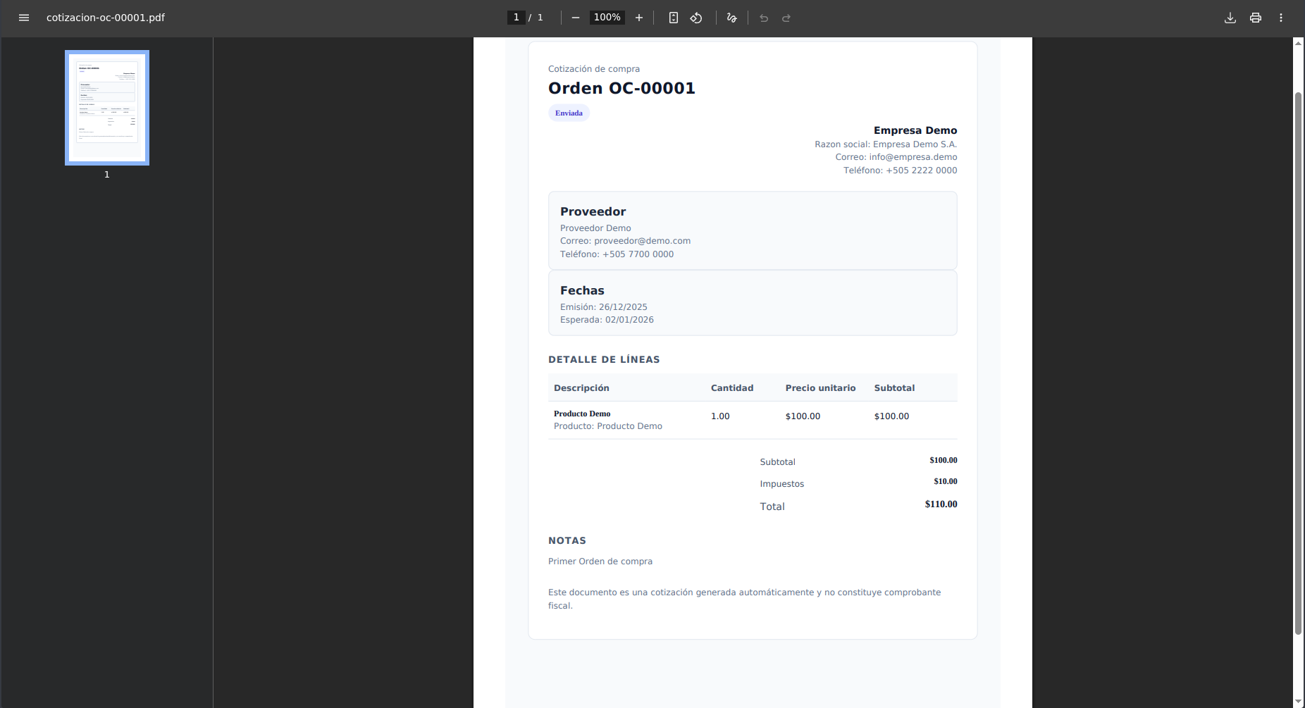 Captura 4 de OperisOne