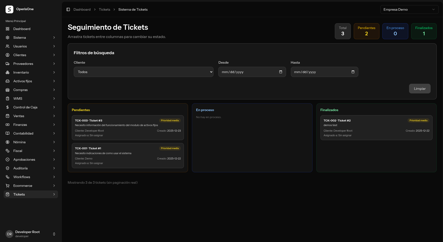 Captura 6 de OperisOne